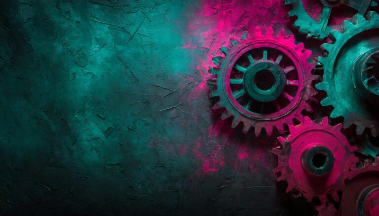 Interlocking cogs representing organisational culture