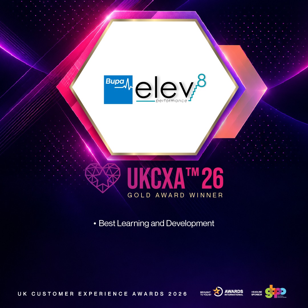 Gold, Best Learning and Development, UK Customer Experience Awards 2026
