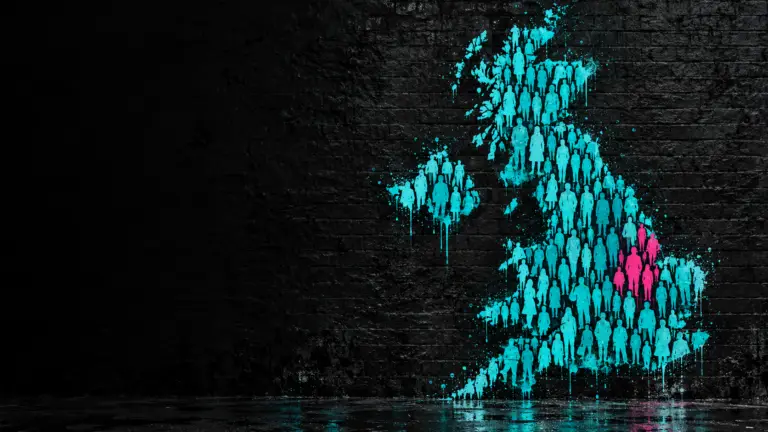 People-powered UK mural